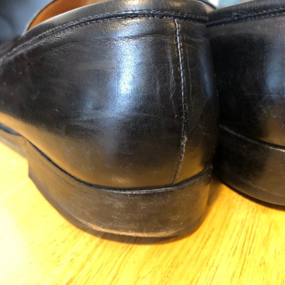 *Mens Lidfort Barneys New York Black Leather Loafer 9 - Picture 12 of 12